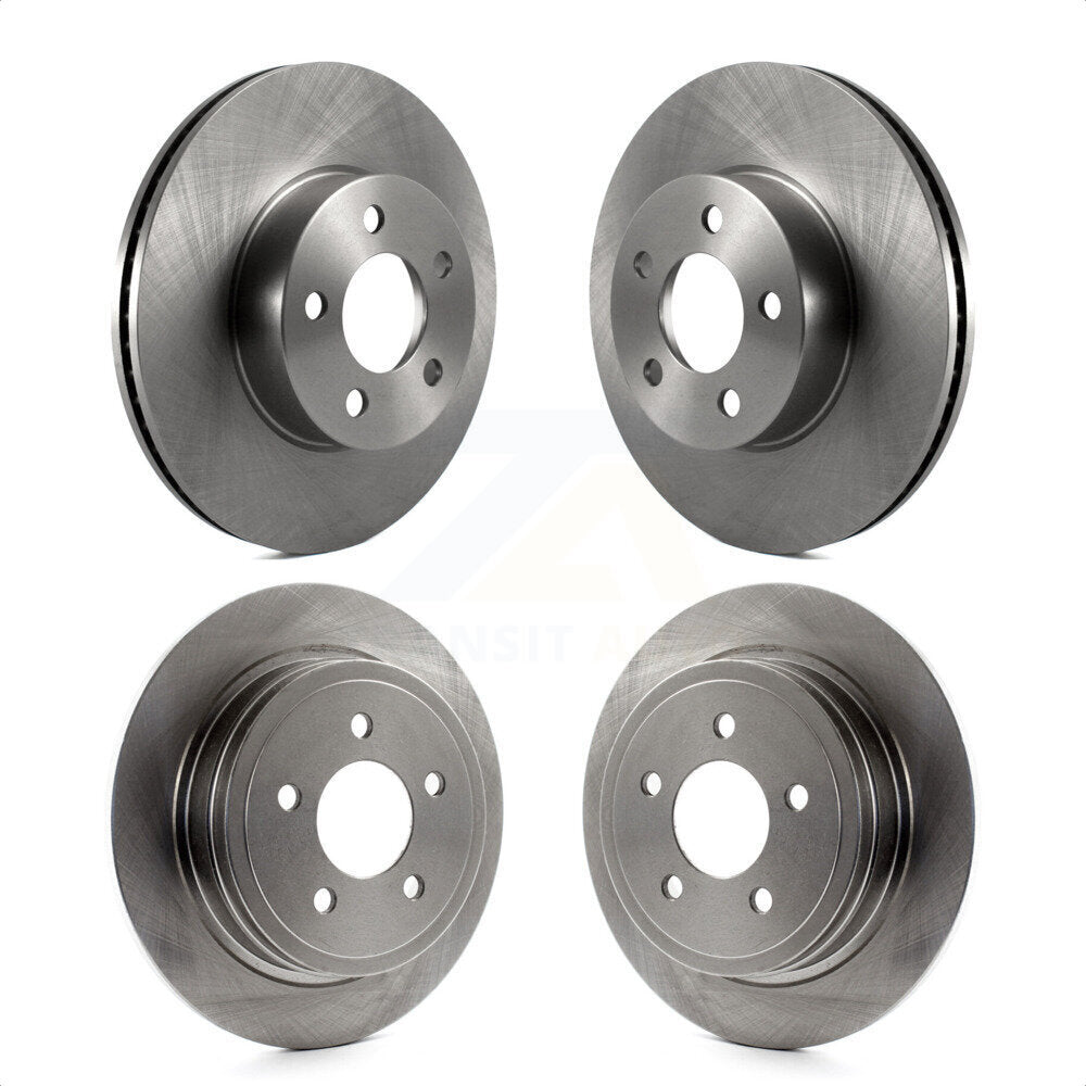 Front Rear Disc Brake Rotors Kit For Ford Explorer Sport Trac 4WD K8-101103