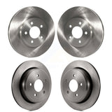 Front Rear Disc Brake Rotors Kit For Ford Crown Victoria Mercury Grand Marquis Marauder K8-101108