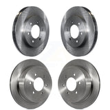 Front Rear Disc Brake Rotors Kit For Ford F-150 Lincoln Mark LT 4WD K8-101111