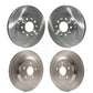 Front Rear Disc Brake Rotors Kit For 2004-2007 Ford Freestar Mercury Monterey K8-101113