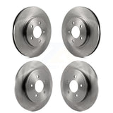 Front Rear Disc Brake Rotors Kit For Ford Escape Mercury Mariner Mazda Tribute K8-101114