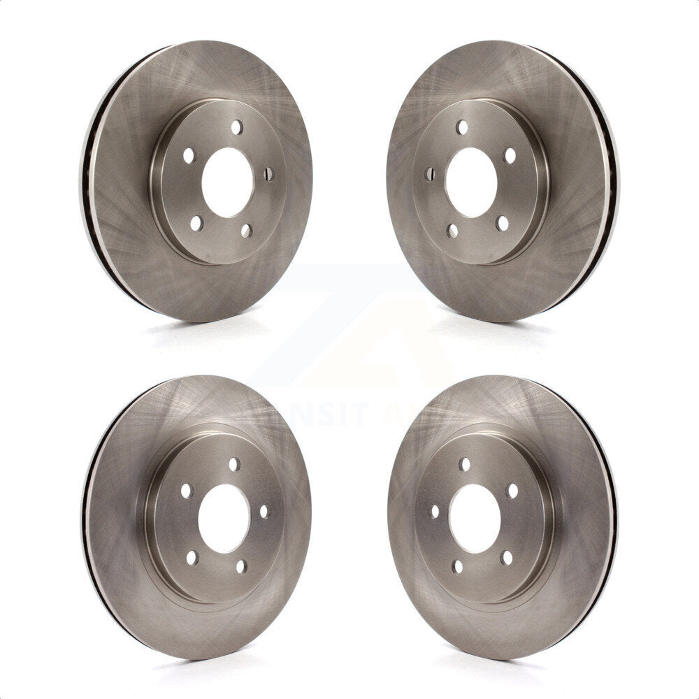 Front Rear Disc Brake Rotors Kit For 2005-2010 Ford Mustang Base K8-101119