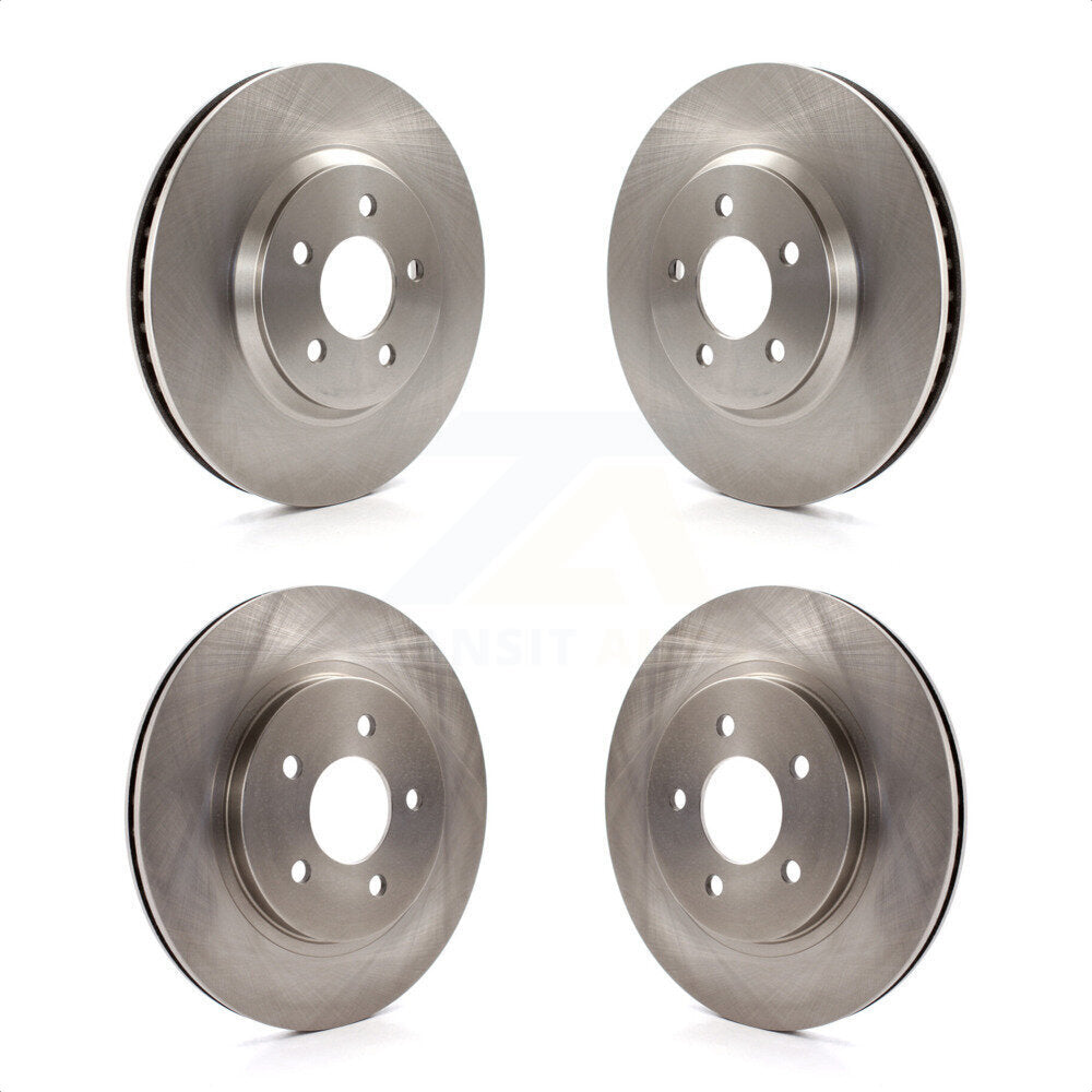 Front Rear Disc Brake Rotors Kit For Ford Mustang K8-101121