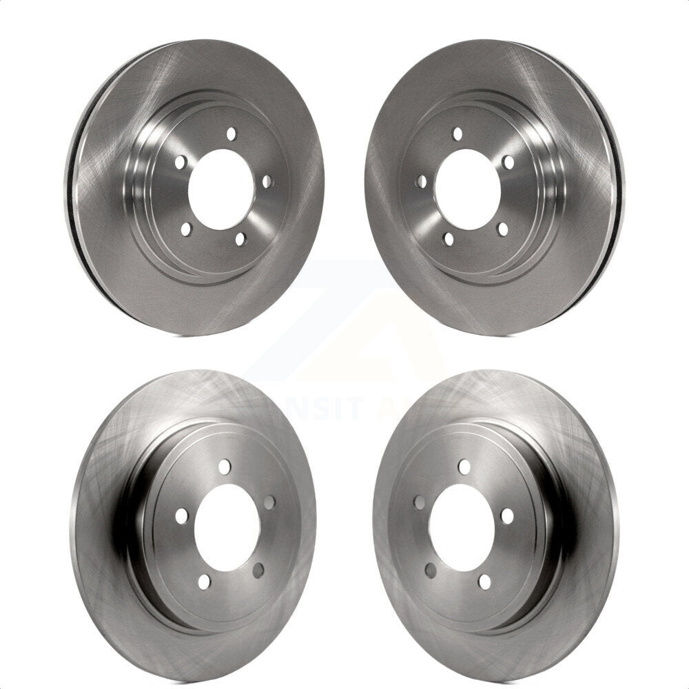 Front Rear Disc Brake Rotors Kit For Ford Explorer Sport Trac Mercury Mountaineer K8-101125