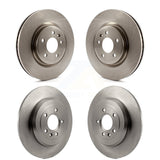 Front Rear Disc Brake Rotors Kit For Ford Explorer Taurus Flex Lincoln MKS MKT K8-101138