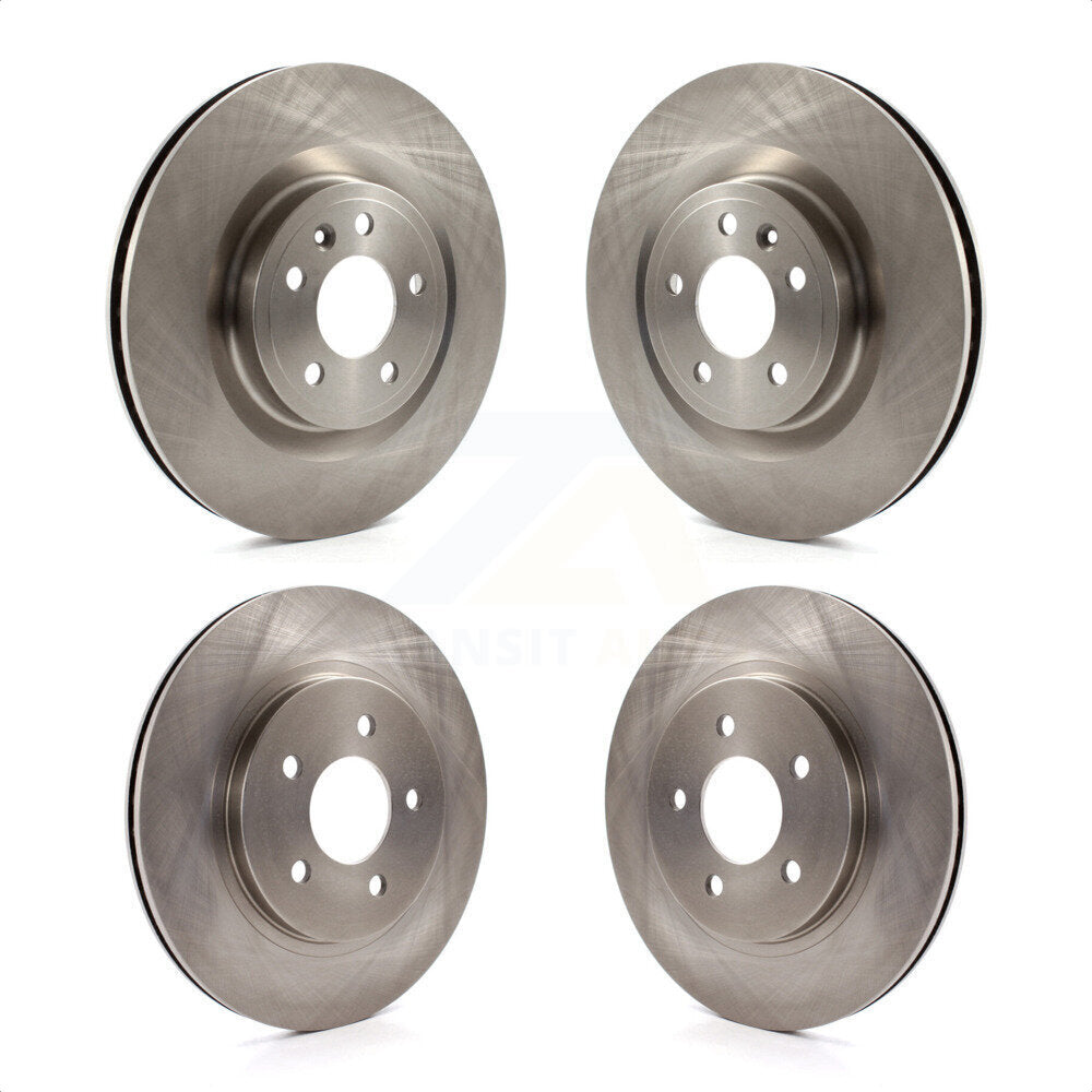 Front Rear Disc Brake Rotors Kit For Ford Mustang K8-101142