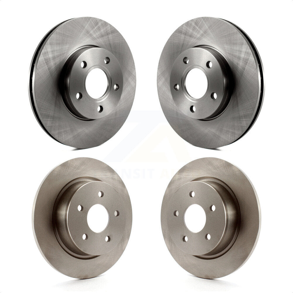 Front Rear Disc Brake Rotors Kit For Ford C-Max K8-101145