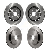 Front Rear Disc Brake Rotors Kit For Ford Explorer Taurus Flex Police Interceptor Utility Sedan Lincoln MKS MKT Special Service K8-101147