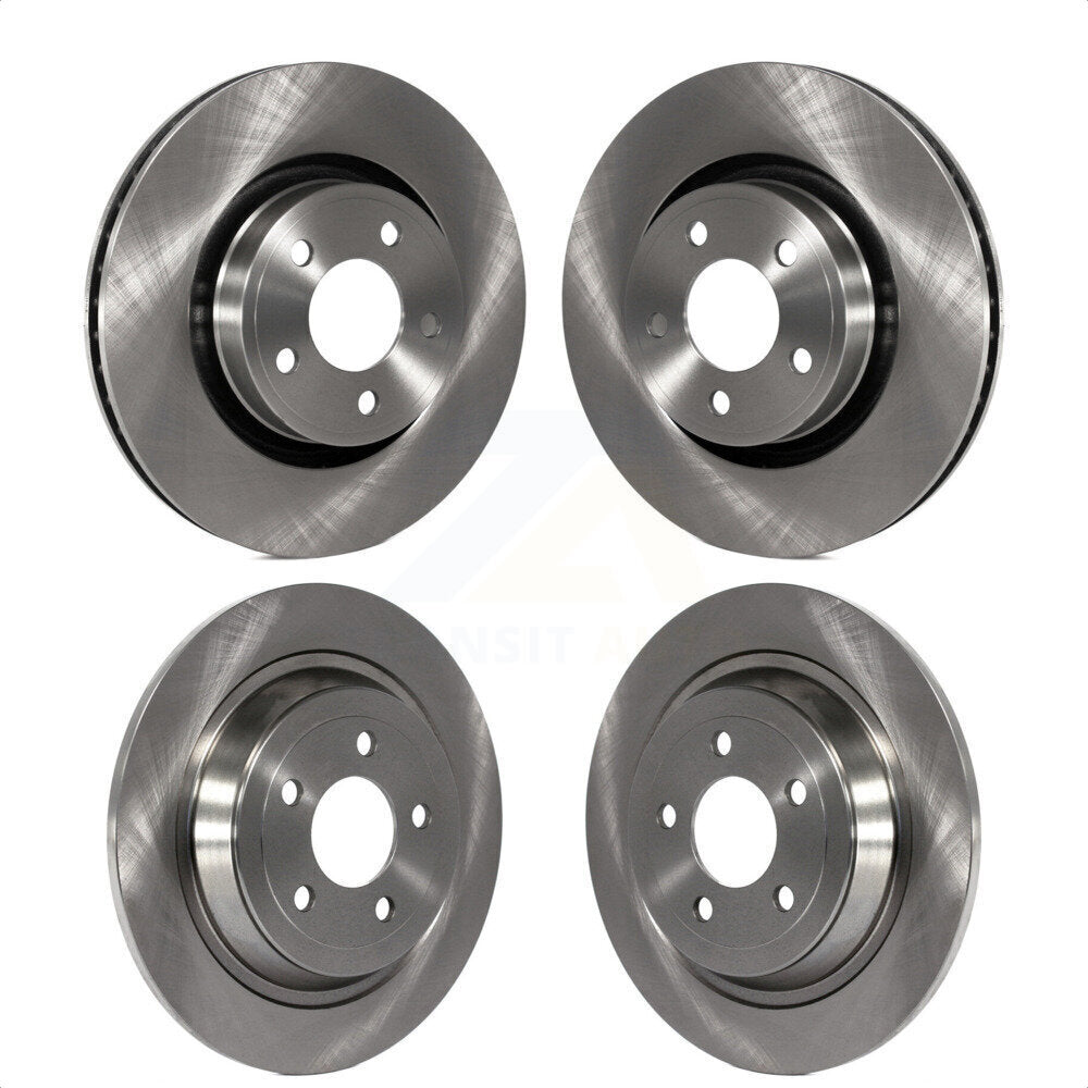 Front Rear Disc Brake Rotors Kit For Ford Mustang K8-101154