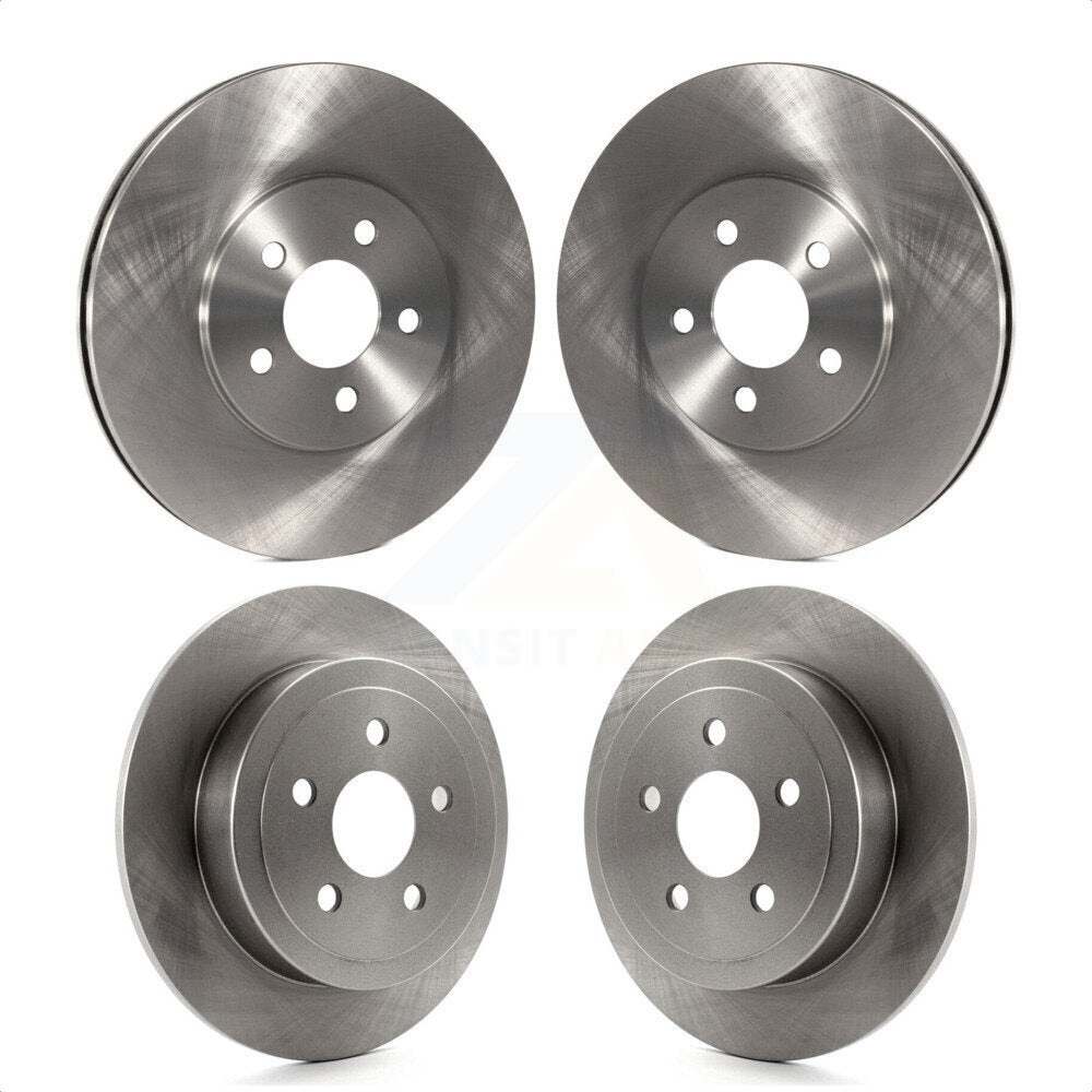 Front Rear Disc Brake Rotors Kit For Chrysler Sebring Dodge Stratus Cirrus Plymouth Breeze K8-101164