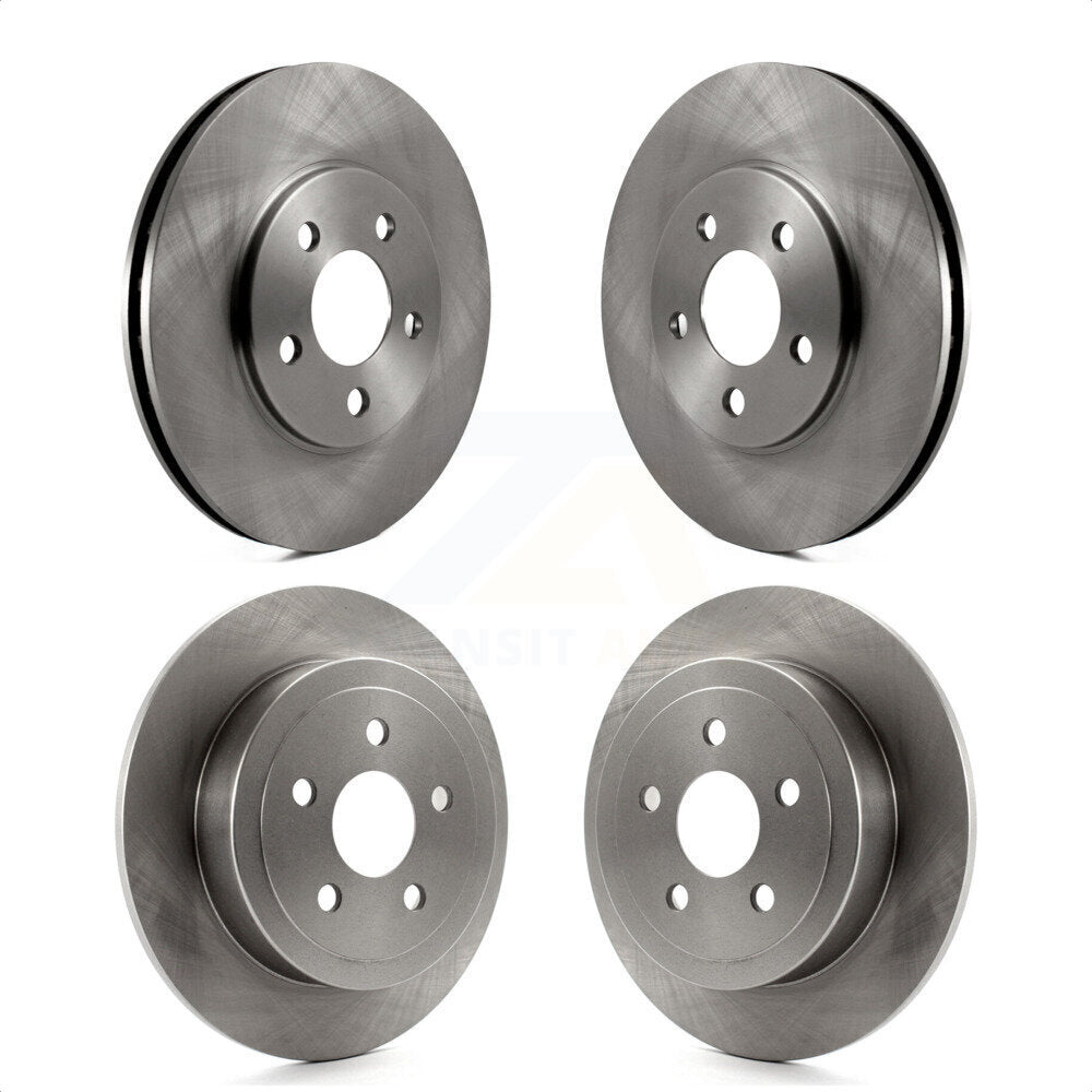 Front Rear Disc Brake Rotors Kit For Chrysler Sebring Dodge Stratus Cirrus Plymouth Breeze K8-101166