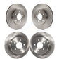 Front Rear Disc Brake Rotors Kit For Dodge Grand Caravan Chrysler Town & Country Plymouth Voyager K8-101168