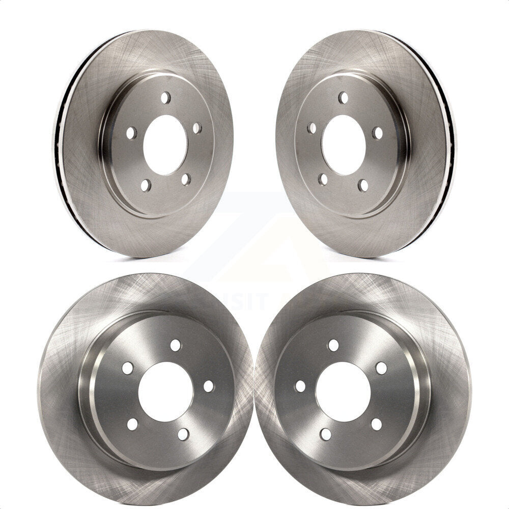 Front Rear Disc Brake Rotors Kit For Dodge Grand Caravan Chrysler Town & Country Plymouth Voyager K8-101169
