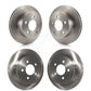 Front Rear Disc Brake Rotors Kit For 2003-2006 Jeep Wrangler TJ rear brakes K8-101176