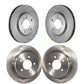 Front Rear Disc Brake Rotors Kit For Dodge Grand Caravan Chrysler Town & Country Voyager K8-101181