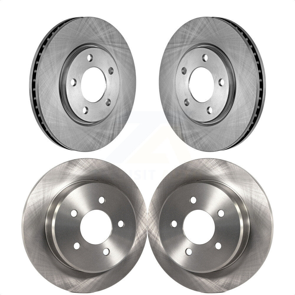 Front Rear Disc Brake Rotors Kit For Dodge Grand Caravan Chrysler Town & Country Voyager K8-101181