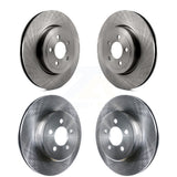 Front Rear Disc Brake Rotors Kit For Dodge Charger Chrysler 300 Challenger Magnum K8-101192