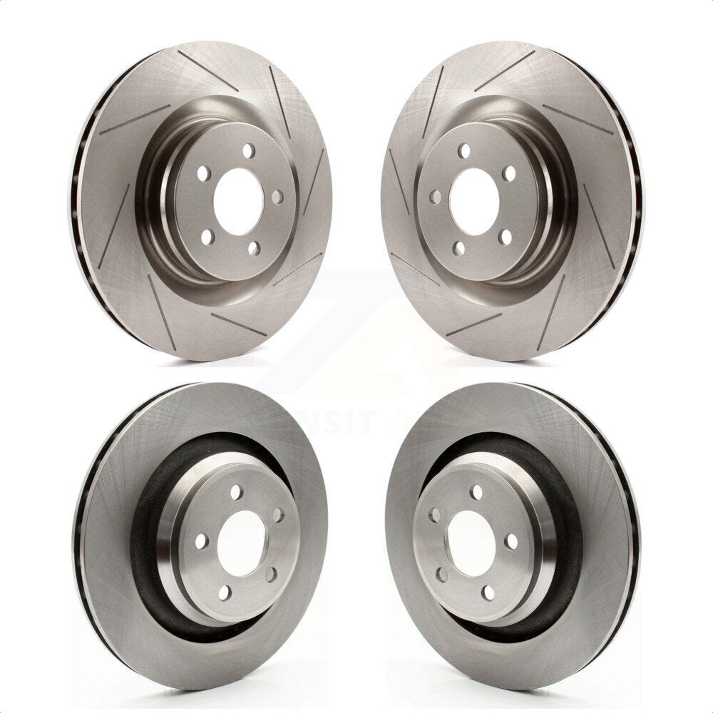 Front Rear Disc Brake Rotors Kit For Dodge Charger Chrysler 300 Challenger Magnum K8-101195