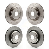 Front Rear Disc Brake Rotors Kit For Dodge Charger Chrysler 300 Challenger Magnum K8-101195
