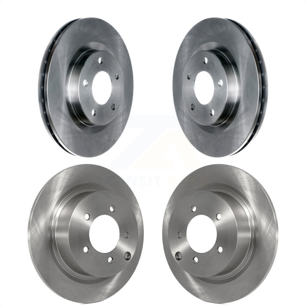 Front Rear Disc Brake Rotors Kit For Jeep Patriot Compass Chrysler Dodge Avenger Mitsubishi Sebring Lancer 200 Outlander Sport RVR K8-101199