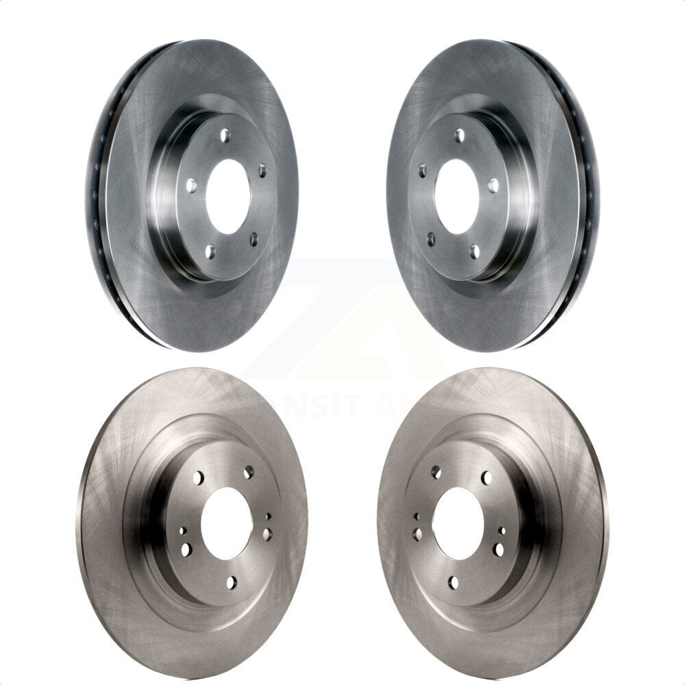 Front Rear Disc Brake Rotors Kit For Mitsubishi Outlander Sport Eclipse Cross RVR K8-101201