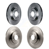 Front Rear Disc Brake Rotors Kit For Mitsubishi Outlander Sport Eclipse Cross RVR K8-101201
