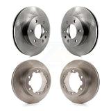 Front Rear Disc Brake Rotors Kit For Sprinter 3500 Mercedes-Benz Freightliner Dodge 2500 4500 3500XD K8-101204