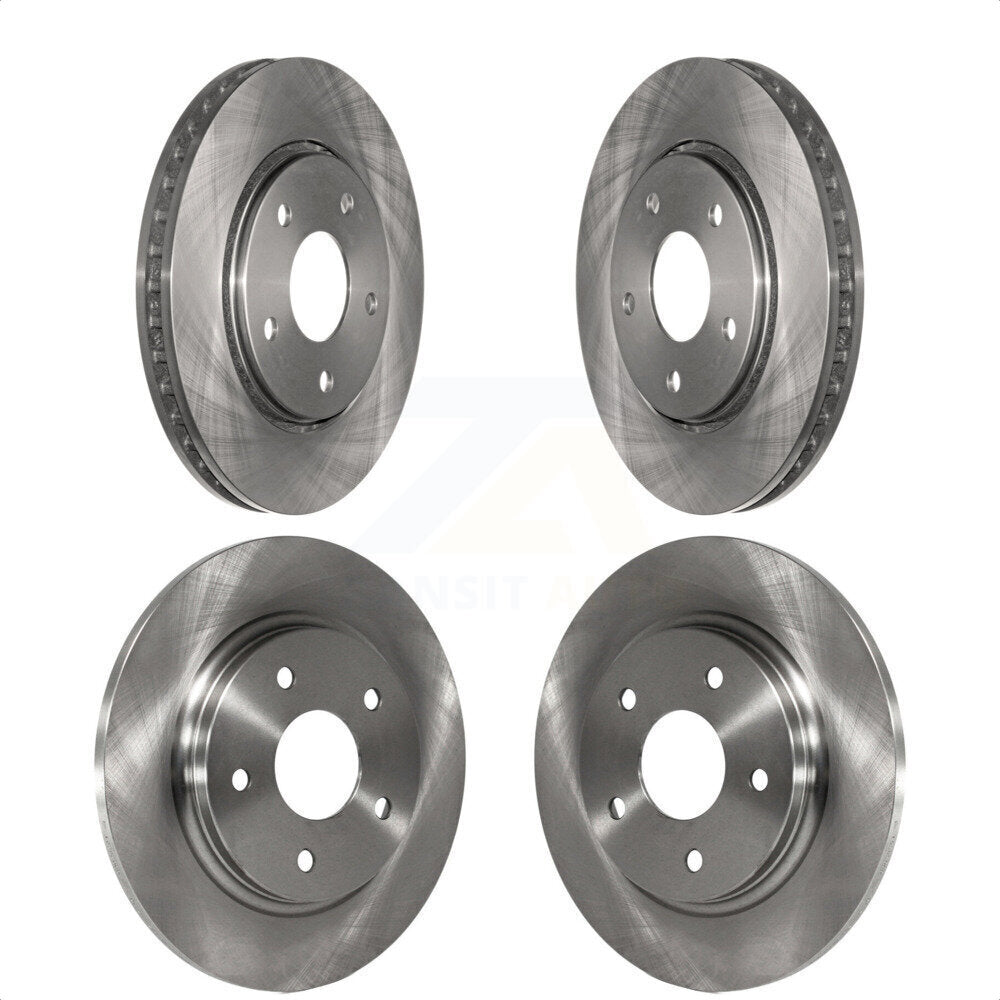 Front Rear Disc Brake Rotors Kit For Dodge Grand Caravan Chrysler Town & Country Journey Volkswagen Routan Ram C/V K8-101206