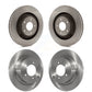 Front Rear Disc Brake Rotors Kit For 2008-2009 Dodge Caliber SRT-4 K8-101209