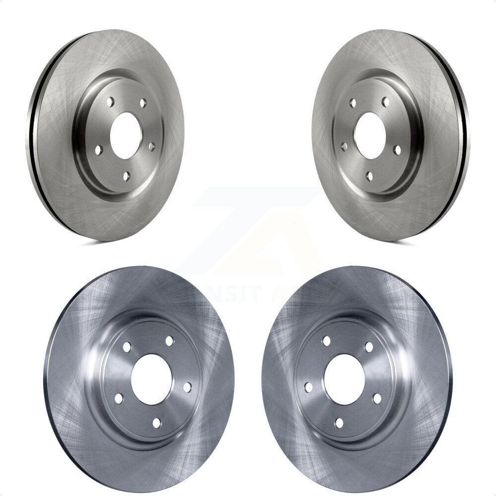 Front Rear Disc Brake Rotors Kit For Dodge Grand Caravan Journey Chrysler Town & Country Ram C/V Volkswagen Routan K8-101215