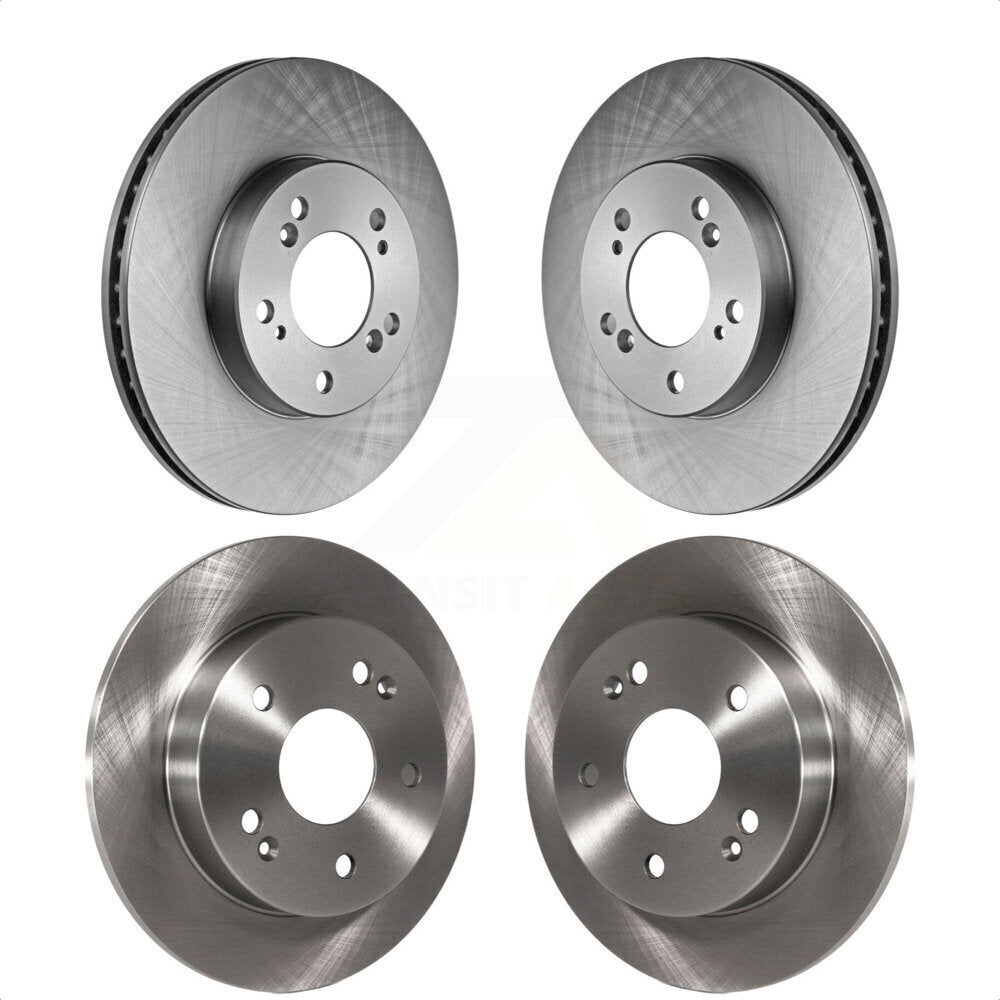 Front Rear Disc Brake Rotors Kit For 1997-2001 Honda Prelude K8-101227