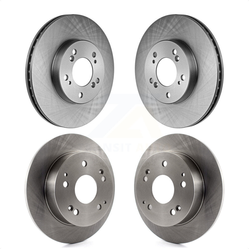 Front Rear Disc Brake Rotors Kit For 1997-2001 Acura Integra Type R K8-101228