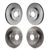 Front Rear Disc Brake Rotors Kit For 1997-2001 Acura Integra Type R K8-101228