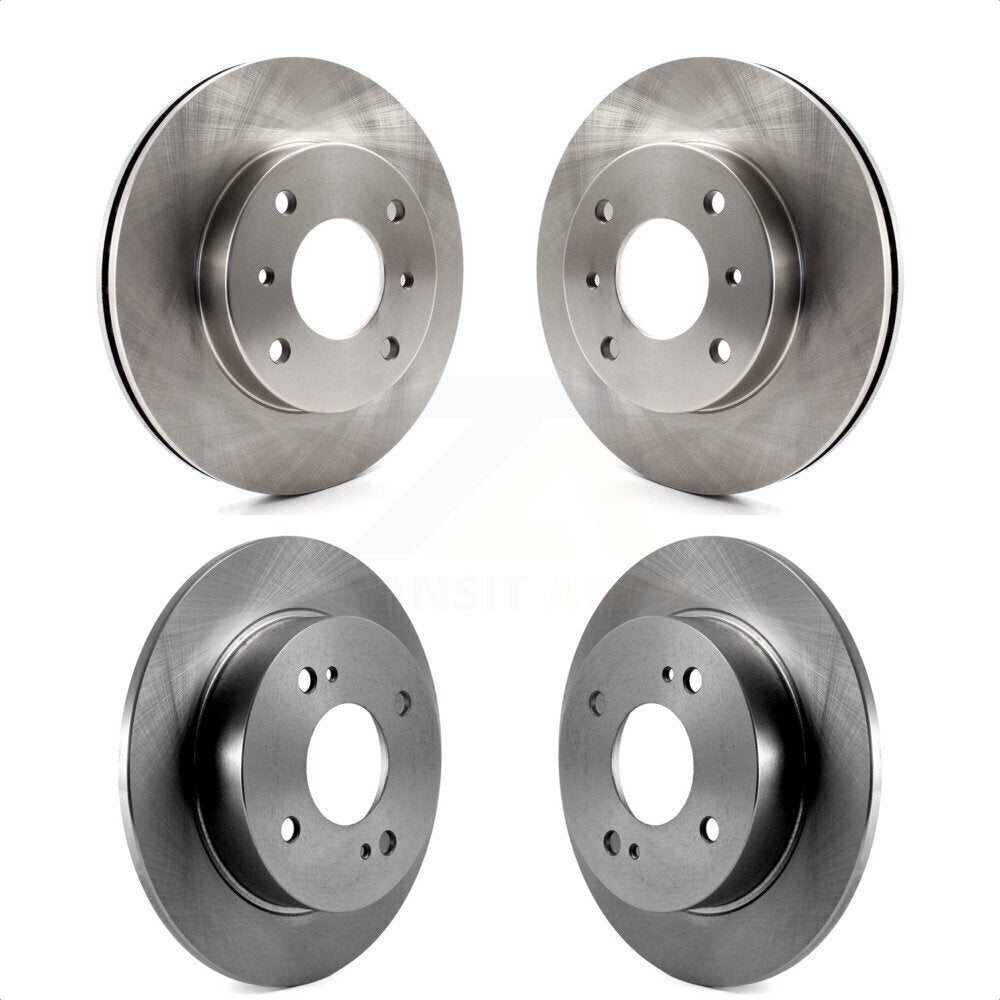 Front Rear Disc Brake Rotors Kit For Nissan Sentra 240SX INFINITI G20 K8-101231