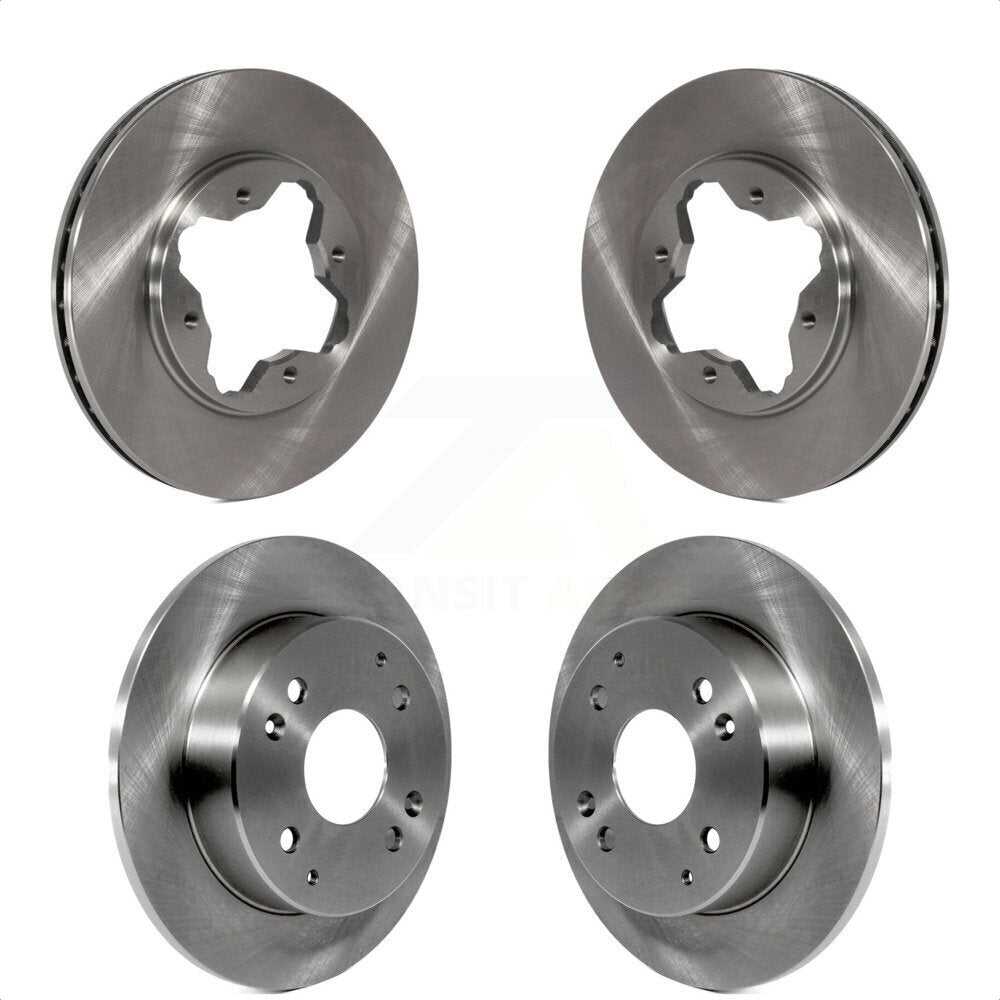 Front Rear Disc Brake Rotors Kit For Honda Accord Acura CL K8-101235
