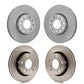 Front Rear Disc Brake Rotors Kit For Volkswagen Passat K8-101253