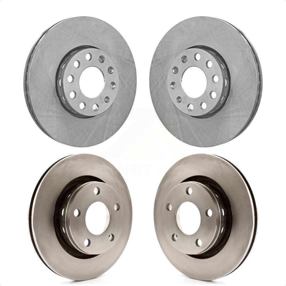 Front Rear Disc Brake Rotors Kit For Volkswagen Passat K8-101253