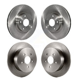 Front Rear Disc Brake Rotors Kit For 2005 Subaru Legacy i Limited With 277mm Diameter Rotor K8-101262