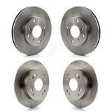 Front Rear Disc Brake Rotors Kit For Honda Accord Acura CL 2.3L K8-101267