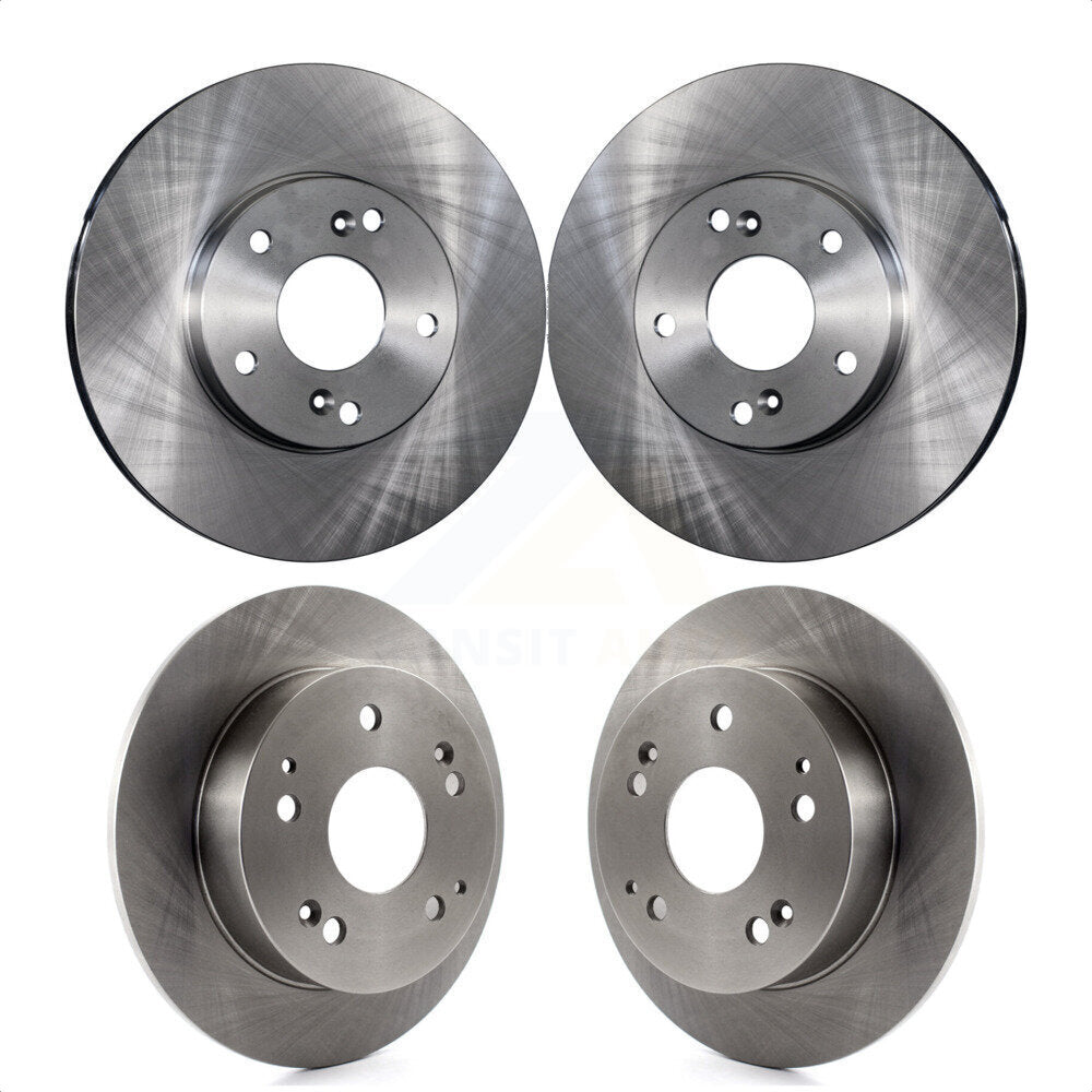 Front Rear Disc Brake Rotors Kit For 1998-2002 Honda Accord 3.0L K8-101268