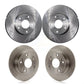 Front Rear Disc Brake Rotors Kit For Honda Accord K8-101269