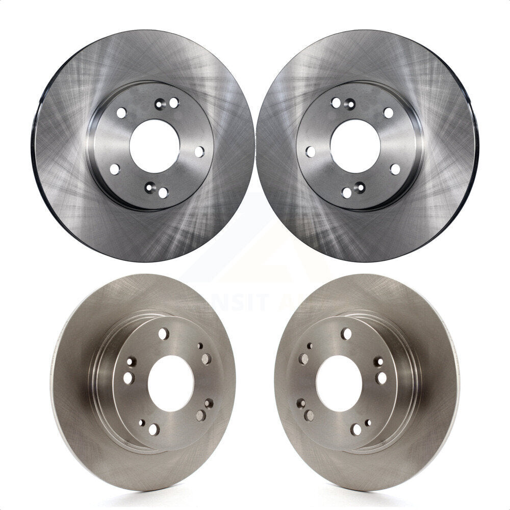 Front Rear Disc Brake Rotors Kit For Honda Accord K8-101269