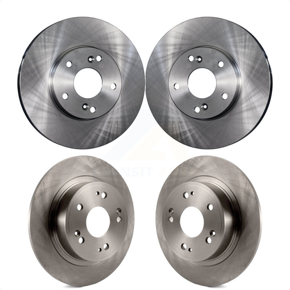 Front Rear Disc Brake Rotors Kit For Honda Accord K8-101272
