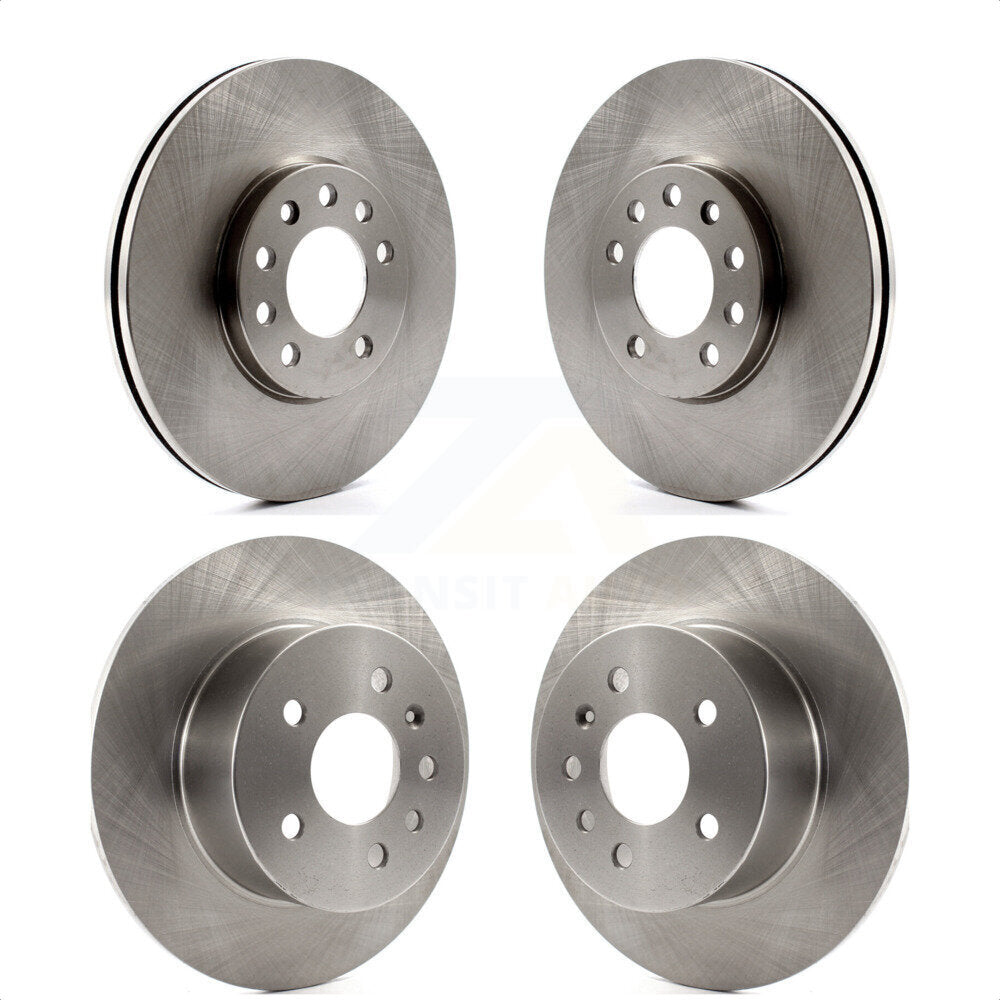 Front Rear Disc Brake Rotors Kit For Saturn L200 Saab 9-3 L300 LS1 L100 LW200 LS2 900 LW300 9-5 LW2 LW1 LS K8-101273