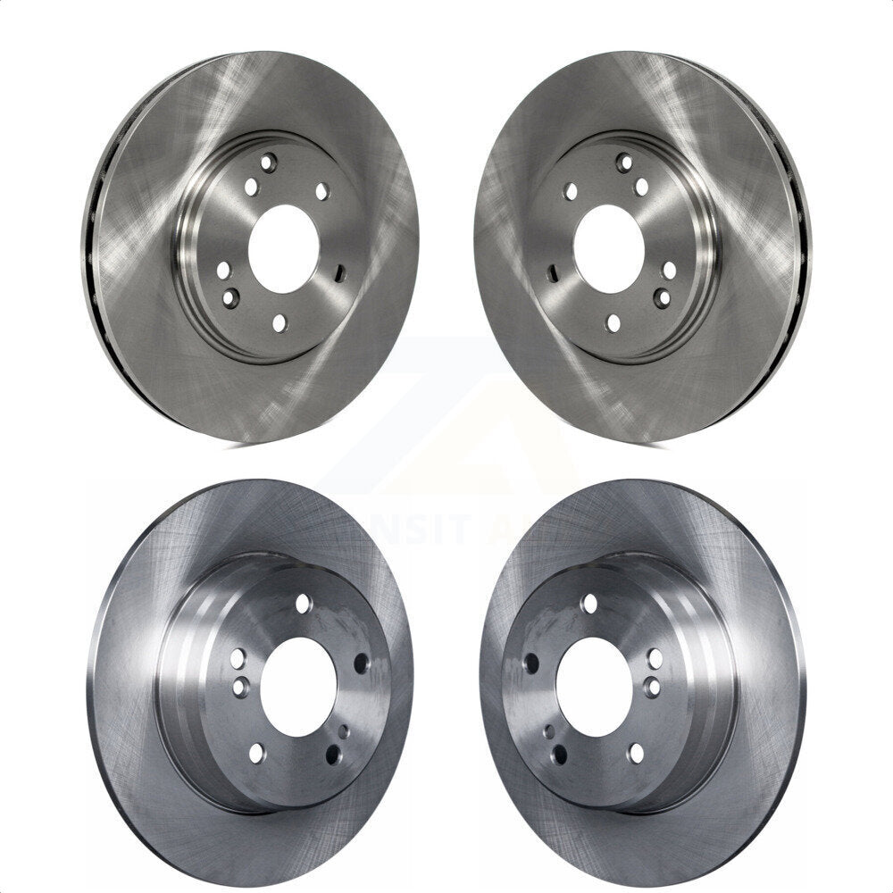 Front Rear Disc Brake Rotors Kit For Chrysler Crossfire Mercedes-Benz SLK320 SLK280 SLK300 K8-101276