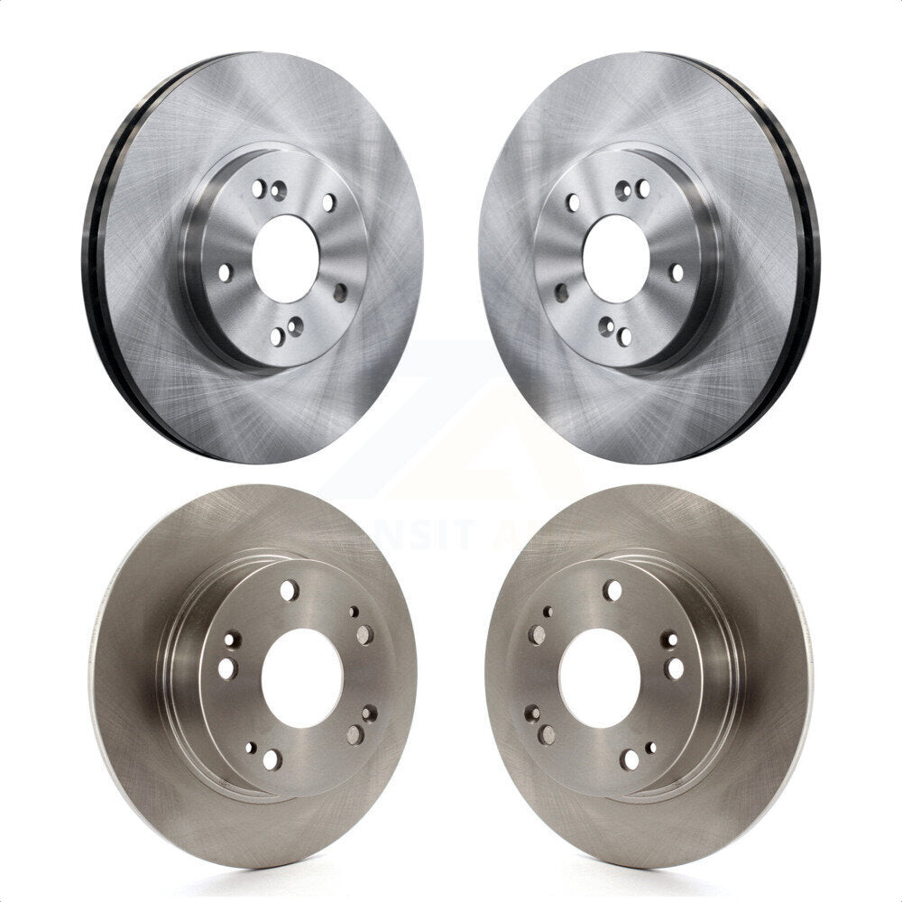 Front Rear Disc Brake Rotors Kit For Honda Accord Acura TSX K8-101288