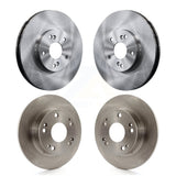 Front Rear Disc Brake Rotors Kit For Honda Accord Acura TSX K8-101288