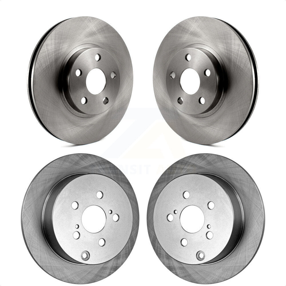 Front Rear Disc Brake Rotors Kit For Toyota Corolla Matrix Scion tC Pontiac Vibe Celica K8-101298