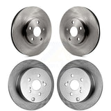 Front Rear Disc Brake Rotors Kit For Toyota Corolla Matrix Scion tC Pontiac Vibe Celica K8-101298