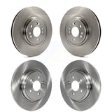 Front Rear Disc Brake Rotors Kit For Mercedes-Benz ML500 ML430 ML55 AMG K8-101299